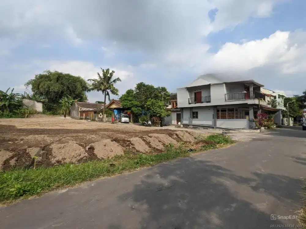 CANTIK Tanah Apik Jogja Jl. Kaliurang Km 10 SHM Lokasi Dan Akses Bagus
