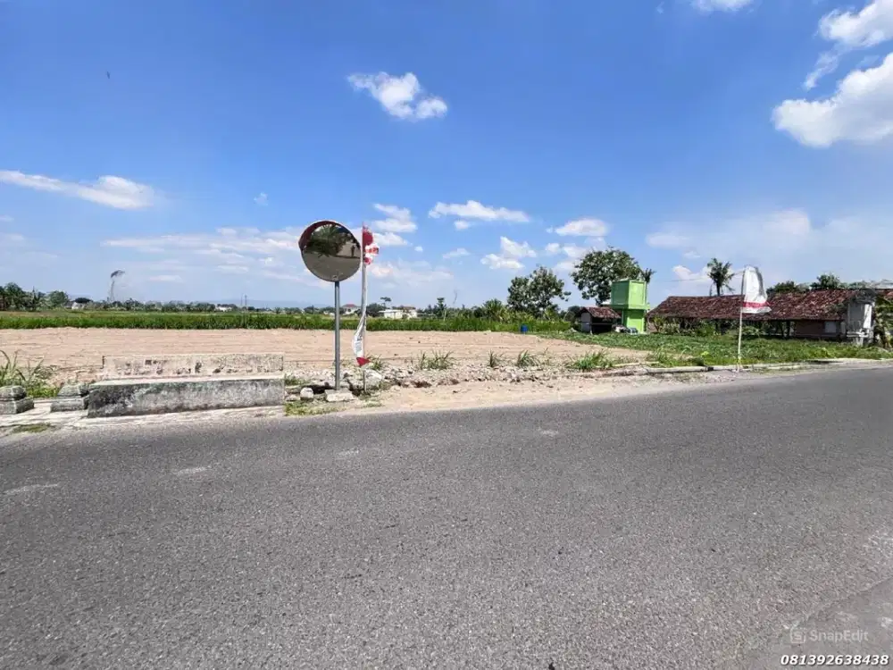 Tanah Apik Purwomartani Kalasan Timur Tajem Maguwoharjo SHM Tepi Jalan