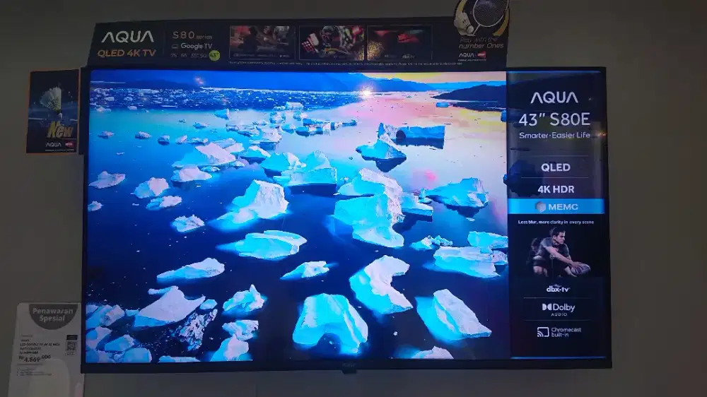 AQUA GOOGLE TV 4K 43 inch