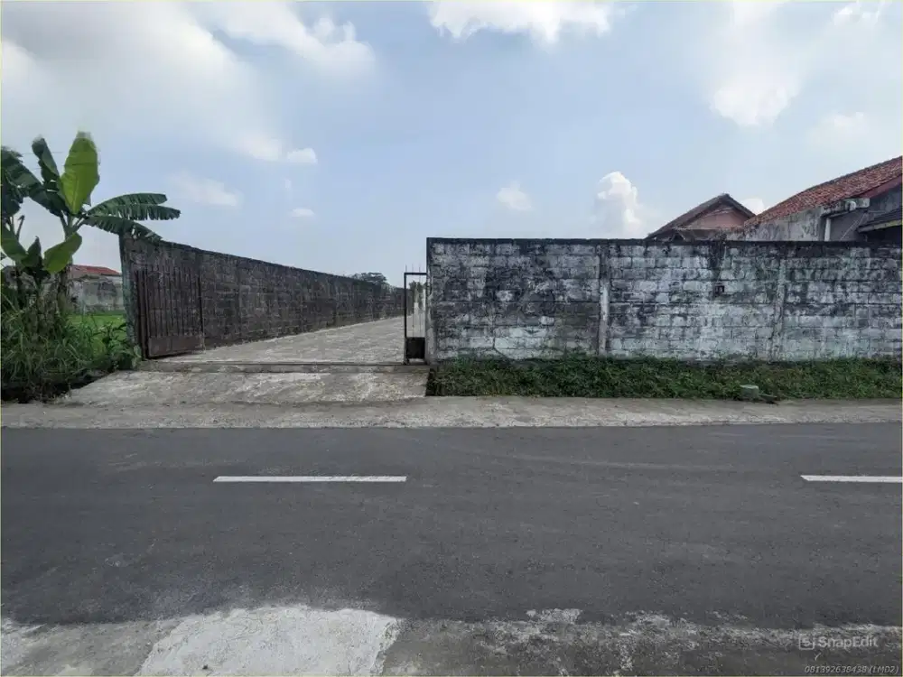 Dekat Hyatt Regency Tanah Premium Jogja Akses Jalan Besar Siap Bangun