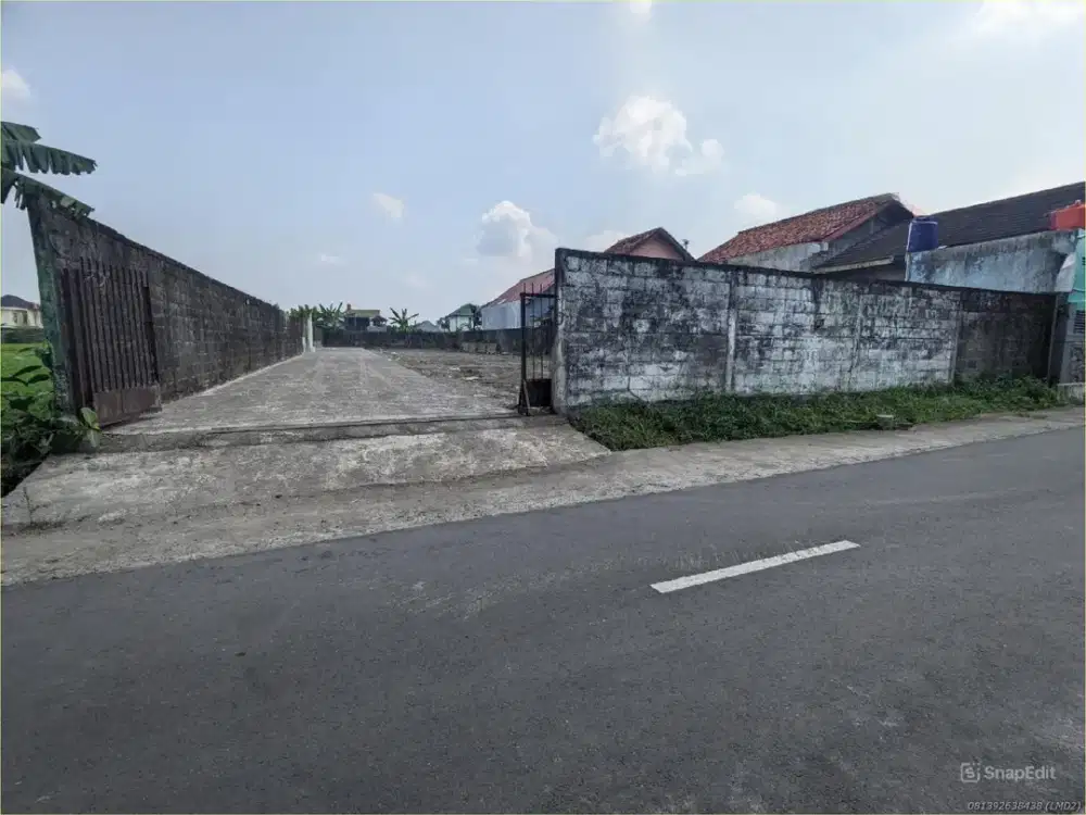 Cocok Untuk Kos Tanah Jl. Damai Jl. Kaliurang Km 8 Dekat Ke Kampus UGM