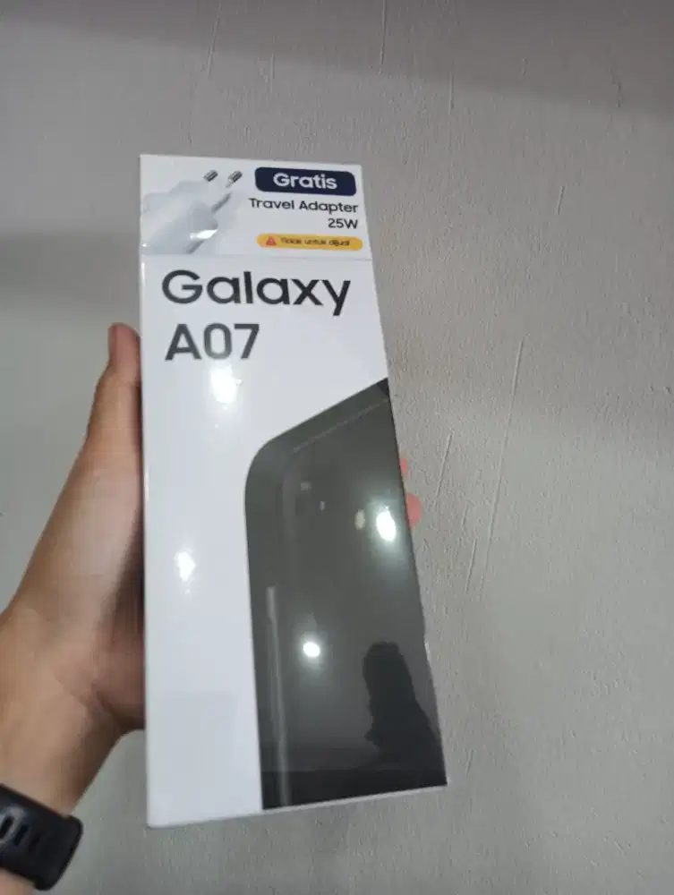 NEW SAMSUNG A07 4/64 GARANSI RESMI SEGEL