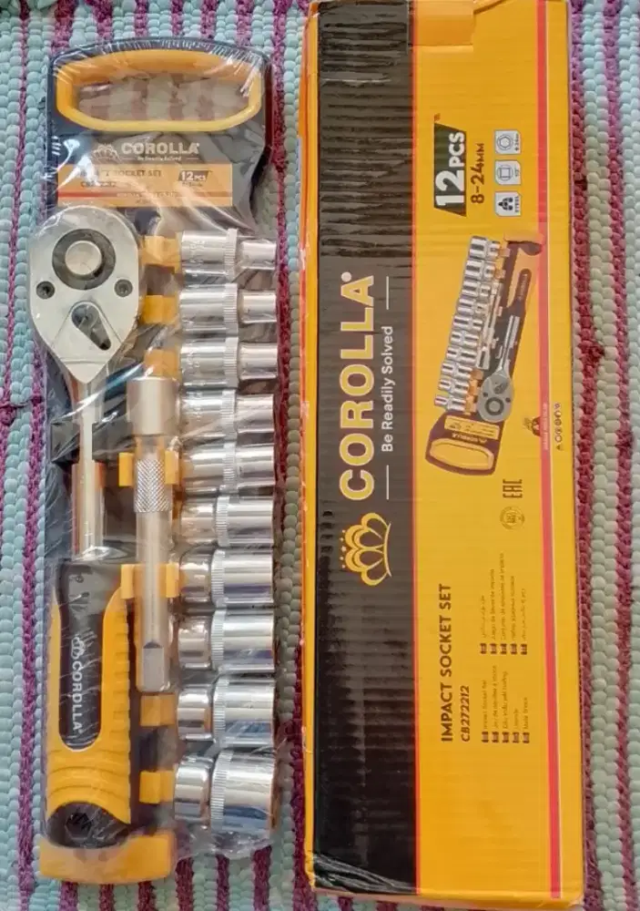 Kunci shock 1/2 in rachet