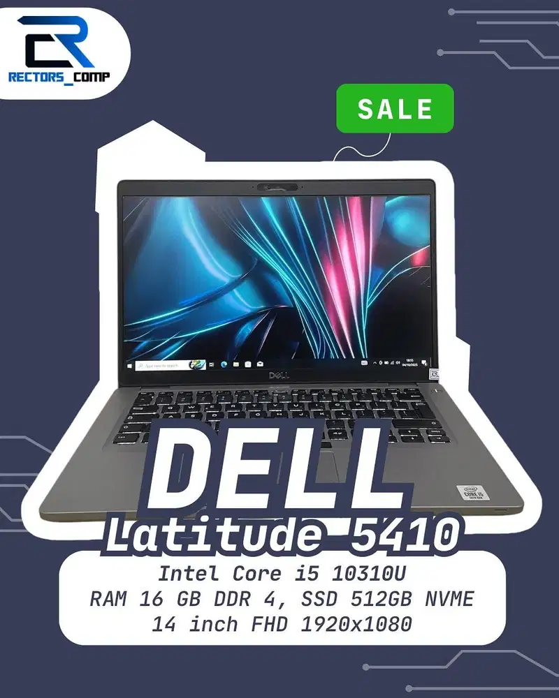 Dell Latitude 5410 - Intel Core i5 10310U, 16GB RAM