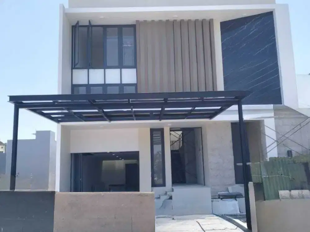 JUAL RUMAH GRESS MINIMALIS 3 LT DI PAKUWON CITY SURABAYA (Tjin2Area)