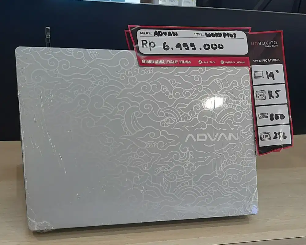 Cash / credit Laptop