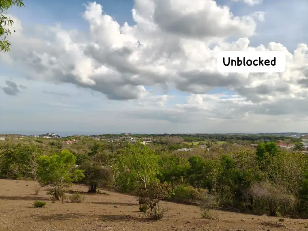 Tanah Ocean View Pantai Cemongkak Pecatu Uluwatu Badung