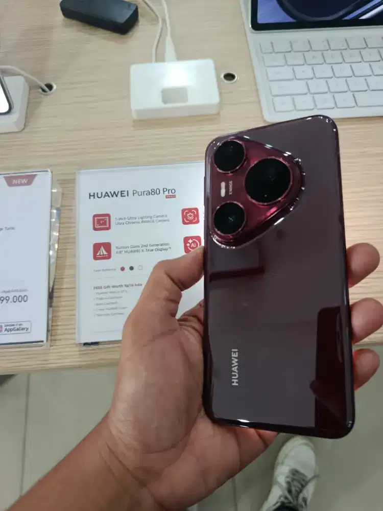 Promo Huawei Pura 80 Pro Free Huawei Watch Fit 4 Pro