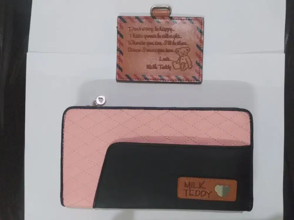 Dompet Cantik Milk Teddy