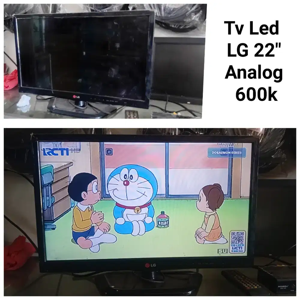 Tv LG analog LED 22 INCH Bekas