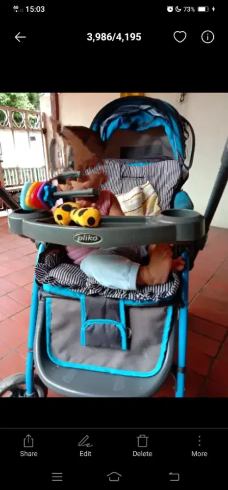 Stroller Pliko - Monaco