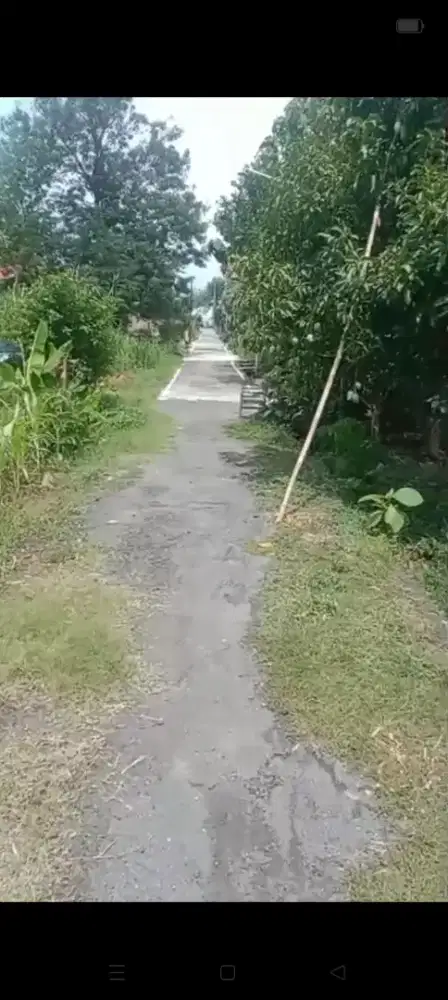 Jual tanah lokasi ngrngo palur luas 246mtr ld 10m hrg 1,5jt/m nego