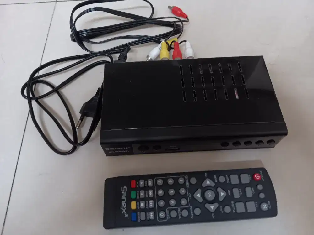Set Top Box SANEX SN-STB1801 Penerima Siaran Televisi Digital