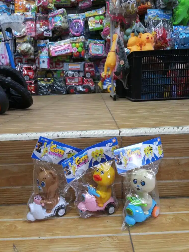 mainan anak bebek motor