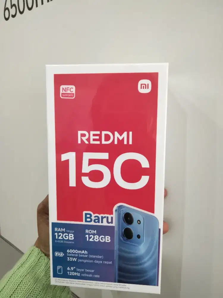 Xiaomi Redmi 15C 6/128 8/256 Garansi Resmi