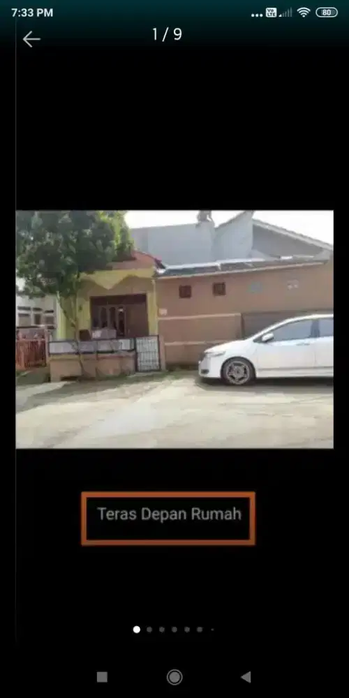 Rumah hook sewa Gaperi II blok AC 19  Sukahati Cibinong