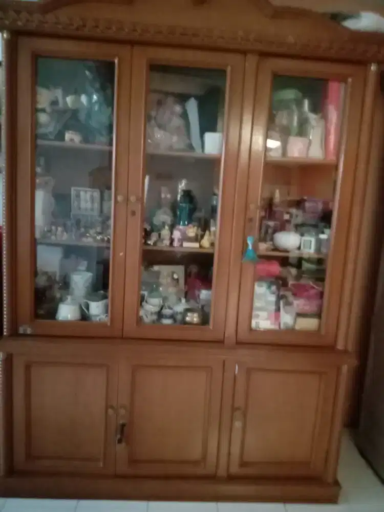 Lemari pajangan serba guna