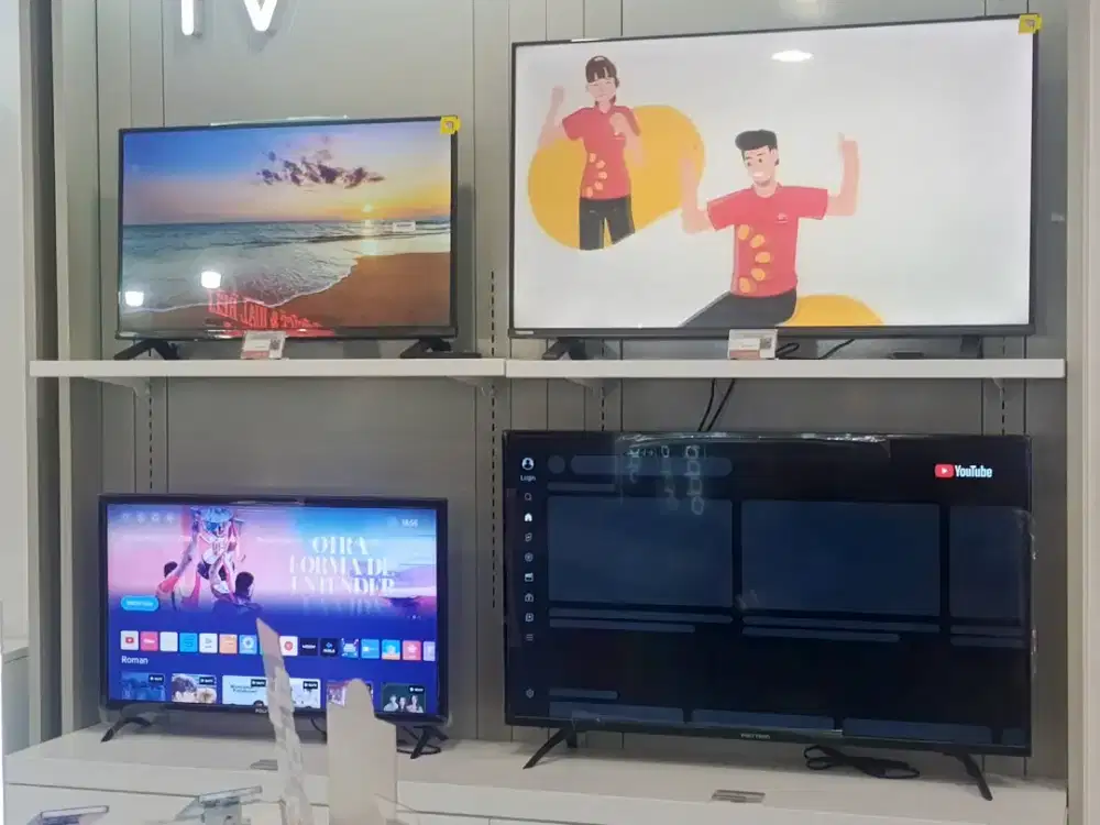 TV MULAI 1 JUTAAN CICILAN TANPA DP SYARAT HANYA KTP