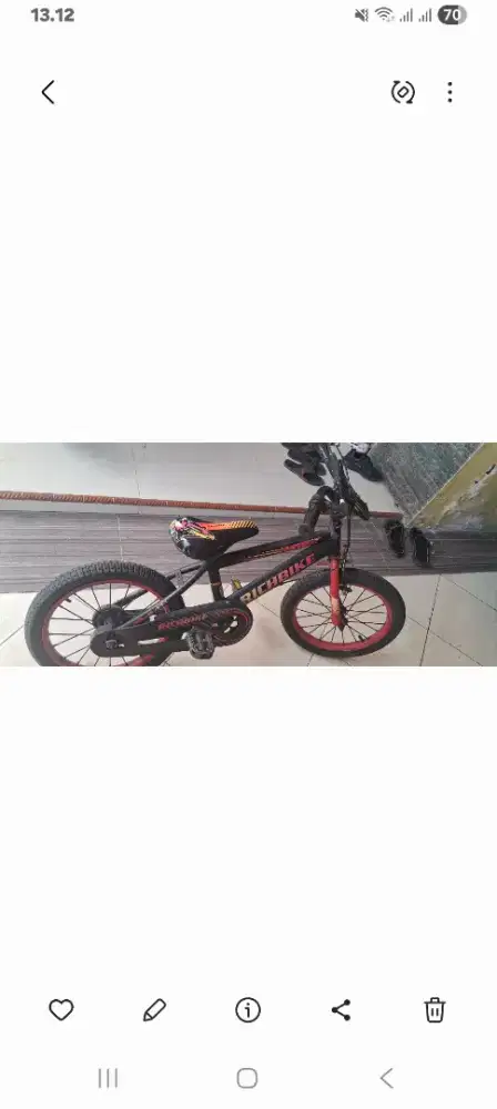 Sepeda Anak Laki Laki