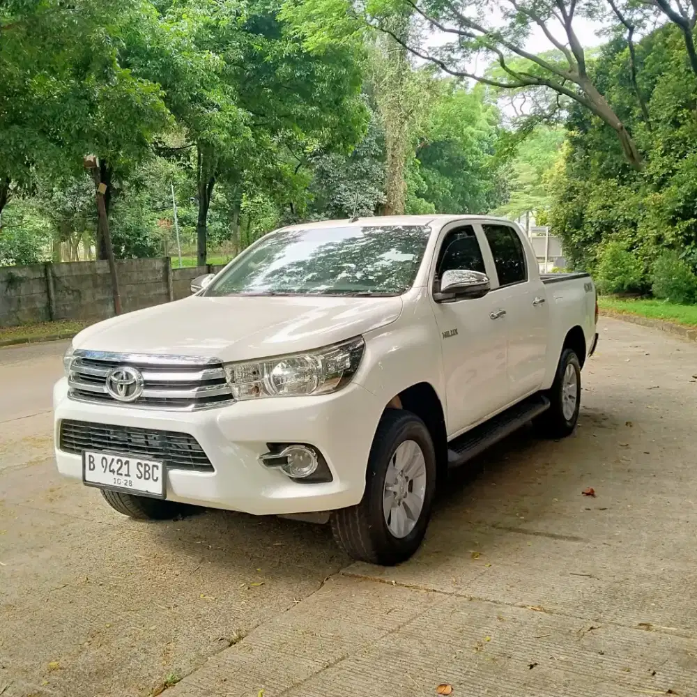 TOYOTA HILUX DC 2.4G M/T 2018 ORIGINAL DALAM KOTA  NOPOL B JAKARTA