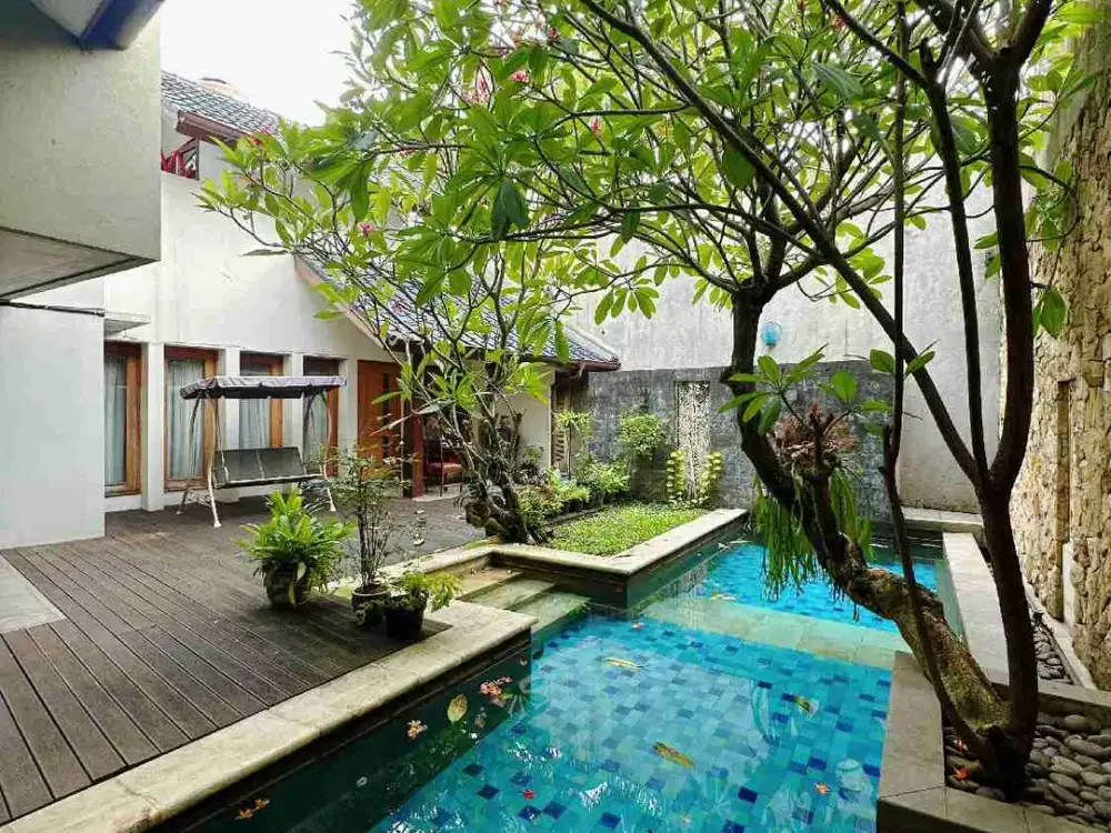 rumah siap huni lokasi strategis Darmawangsa Kebayoran Baru Jakarta