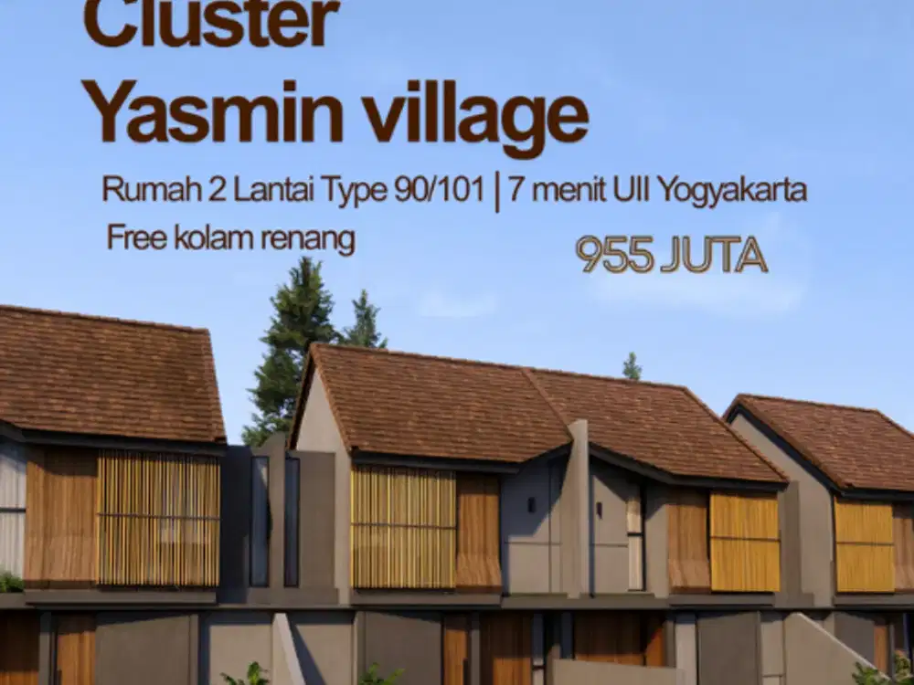 1 KM dari Malioboro, Cluster 2Lt Ngaglik Siap Bangun