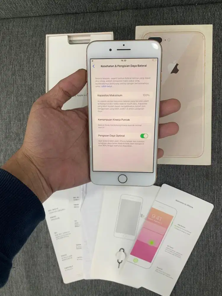 Iphone 8+ 256gb inter alloperator