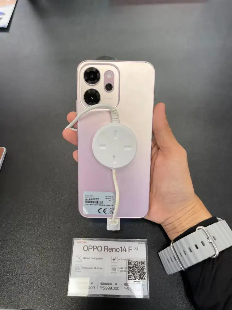 OPPO RENO 14F 5G 8GB+256GB, CICILAN 0%