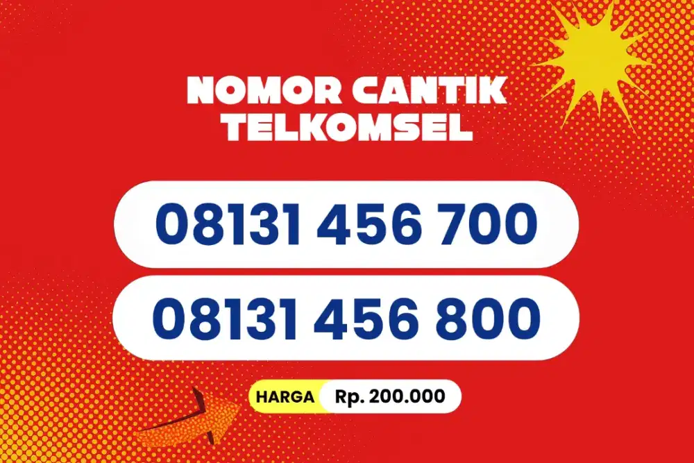 Nomor Cantik Telkomsel Murah