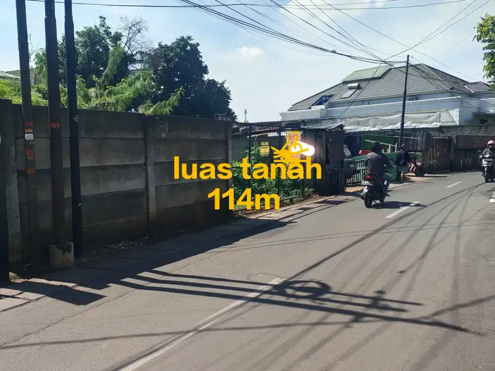 tanah kav siap bangun di bambu APUS Jaktim