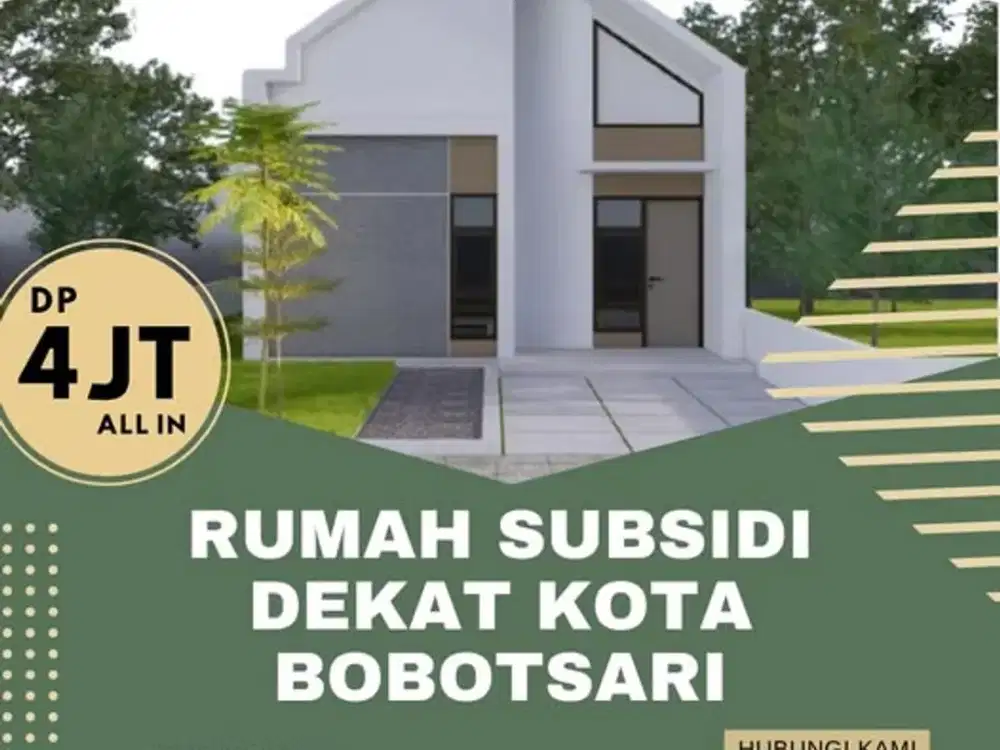 rumah subsidi dp ringan di purbalingga jawa tengah