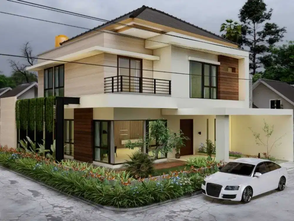 Dijual rumah baru hoek 2 lantai di Avani Anantha, BSD, Tangerang