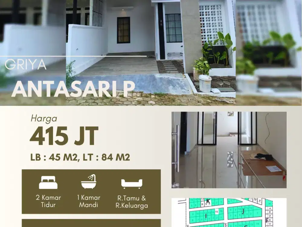 RUMAH VIRAL MURAH DI ANTASARI