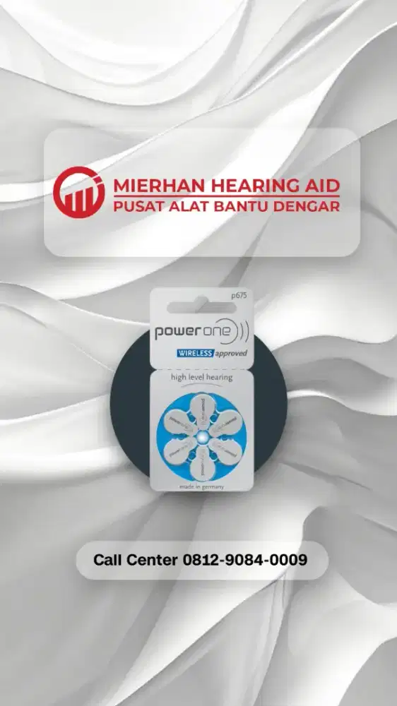 Battery Alat Bantu Dengar