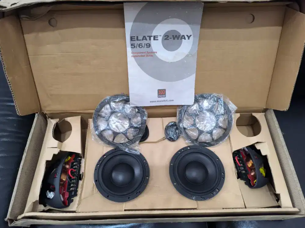MOREL ELATE 6 HIGH END 2 WAY BARU
