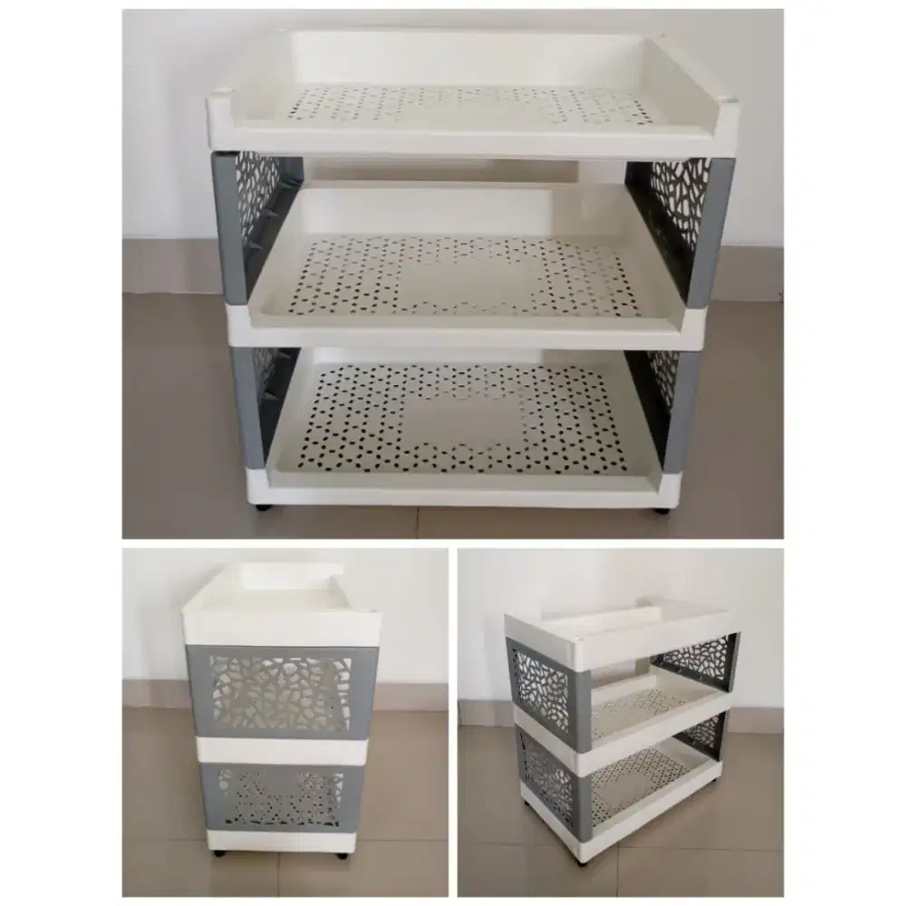 Rak Plastik Bahan Tebal Second