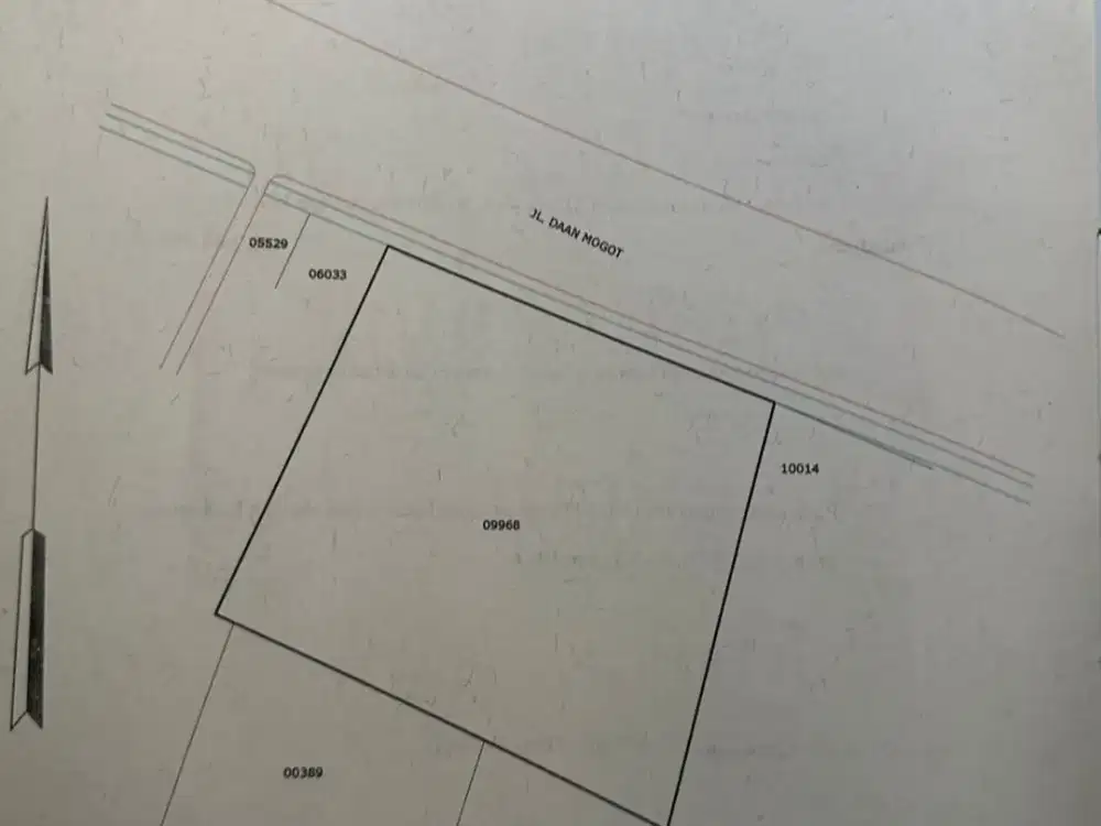 Dijual Kavling di Pinggir Jalan Raya Daan Mogot