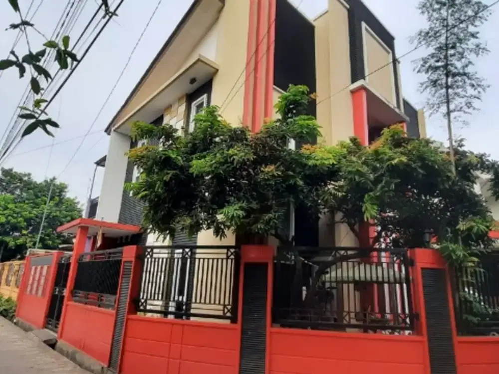 Rumah Merah di kranggan bekasi
