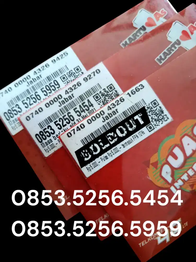 Kartu Perdana Cantik As