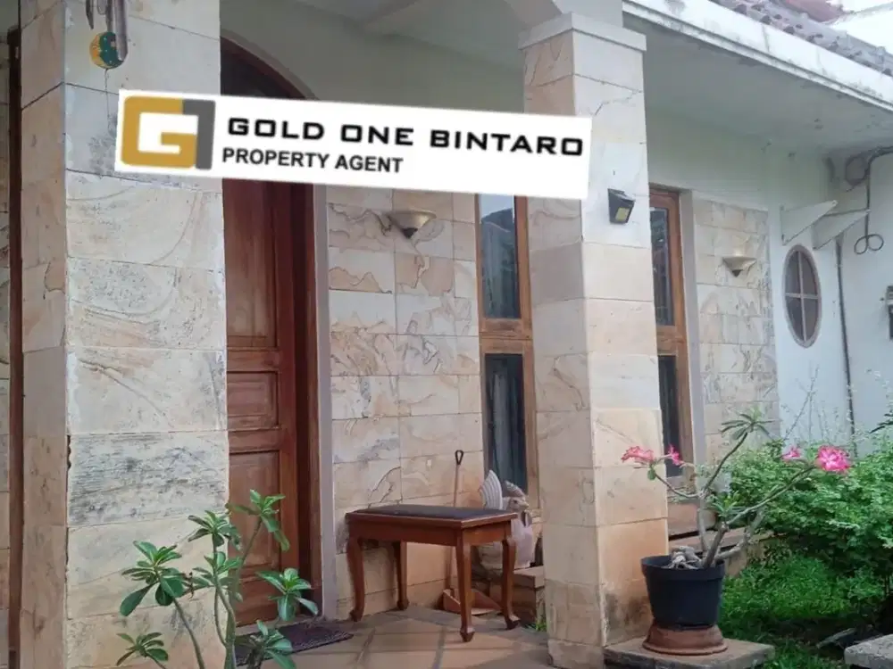 Dijual Rumah dua lantai Bebas Banjir di Taman Rempoa Indah ciputat Timur