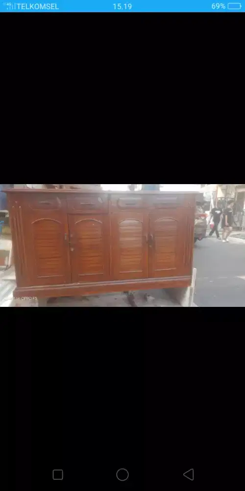 Buffet jati kuat Dan kokoh