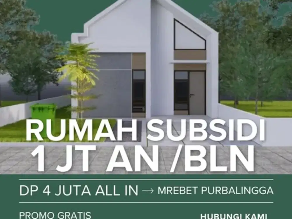 perumahan dijual dekat purbalingga kota