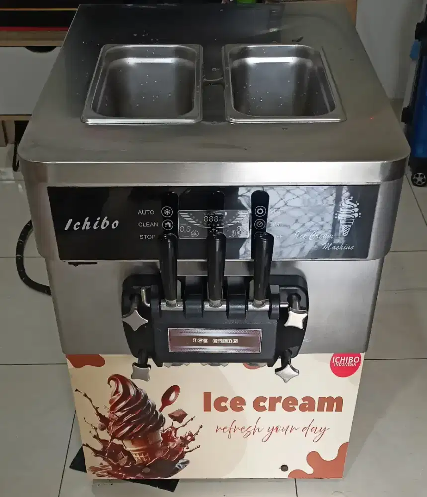 DIJUAL CEPAT MESIN ES KRIM 3 TUAS ICHIBO MURAAAHH