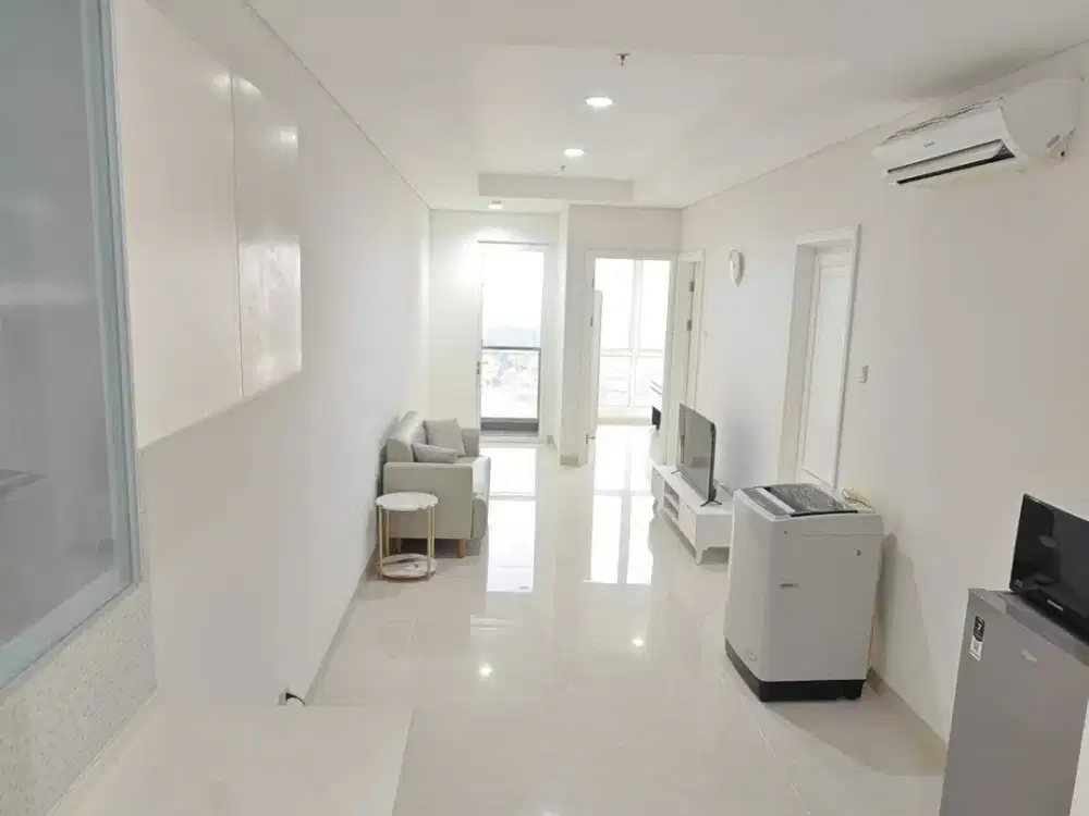 Dijual apartemen grand madison 2 kamar semi furnish,Tanjung Duren