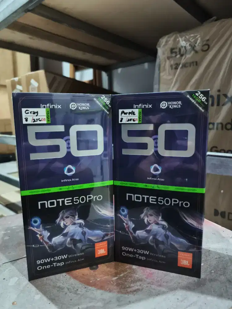 Infinix NOTE 50 PRO Wireless charger Ram 8+8/256