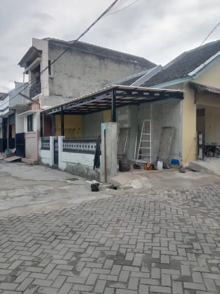 Kanopi baja ringan atap alderon single