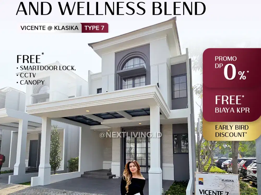 [New Type] Cluster Vicente 7 At Klasika : Harmoni Arsitektur Klasik dan Moderen