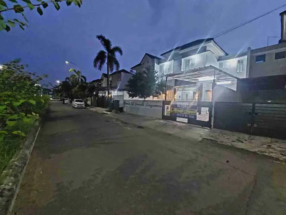 Dijual Rumah nempel Gading Serpong  semi furnished siap huni baru di Park Serpong Tangerang