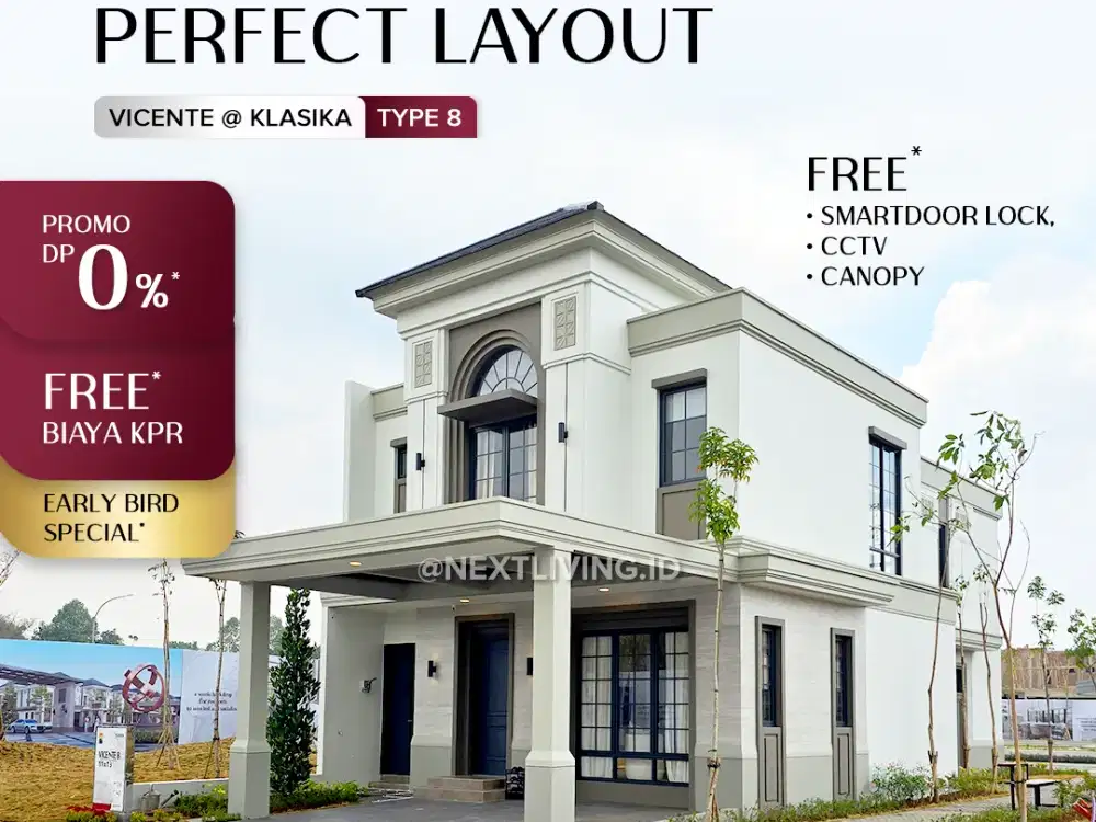 Cluster Vicente 8 At Klasika : Sentuhan Klasik dalam Balutan Gaya Modern