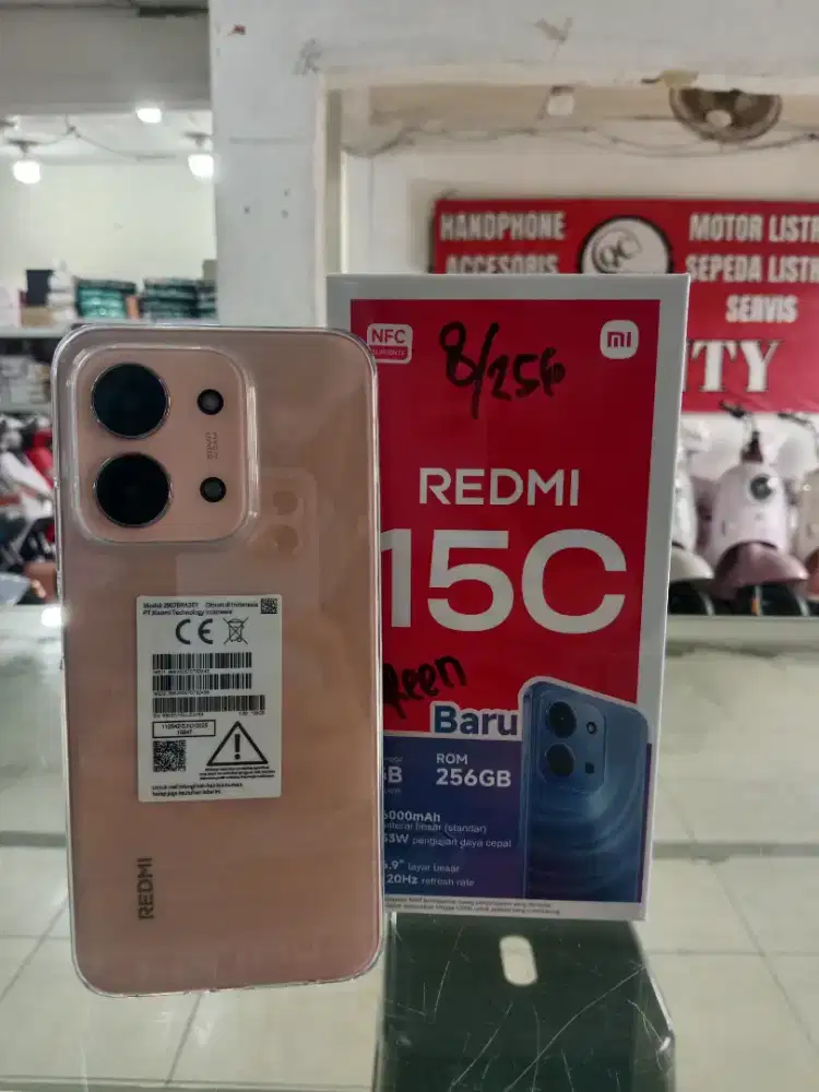 Terbaru Redmi 15C dengan Baterai 6000mAh nihh guyss